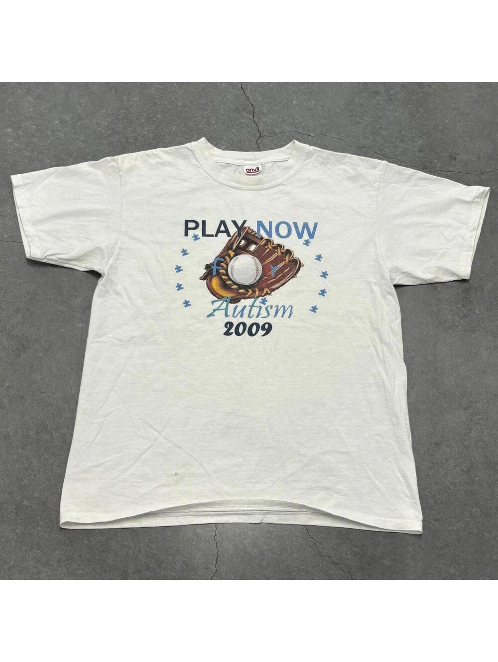 Anvil Play Now for Autism 2009 T Shirt